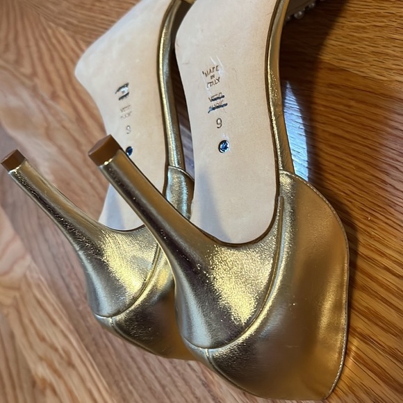 New Something’s Blue Cappy D’Orsay Sandal Size 9 - Picture 12 of 16